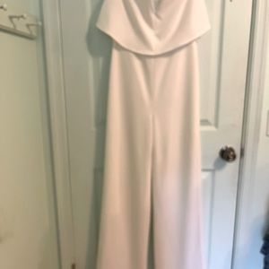 LuLu’s white jumpsuit